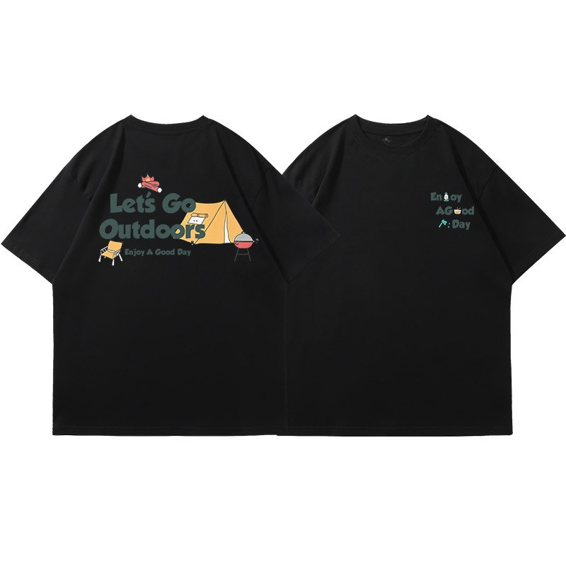 Japanese Outdoor Camping Brand - 2026 Korean Outdoor Camping Printed Short