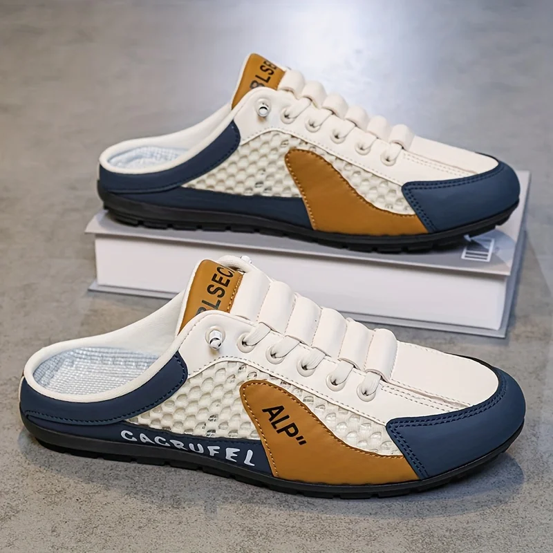 Outdoor Camping Slippers - 2026 Breathable Non-Slip Men's Casual Shoes