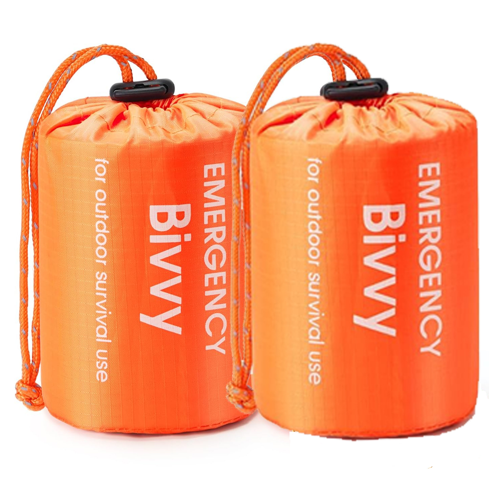 Bivvy Bag Emergency - Emergency Sleeping Bag Survival Blanket Thermal