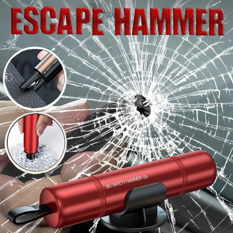 Bivvy Bag Emergency - 2 In 1 Car Safety Hammer