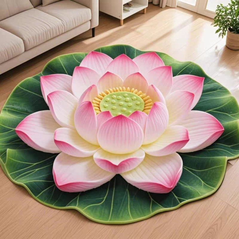 VIKAMA Chinese Style round Rug - Camping Outdoor Or Indoor avaliação e preço