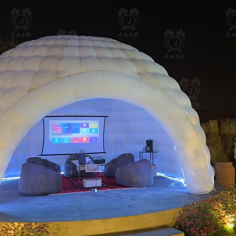 Inflatable Igloo Dome Party Te - Outdoor Camping Rentals avaliação e preço