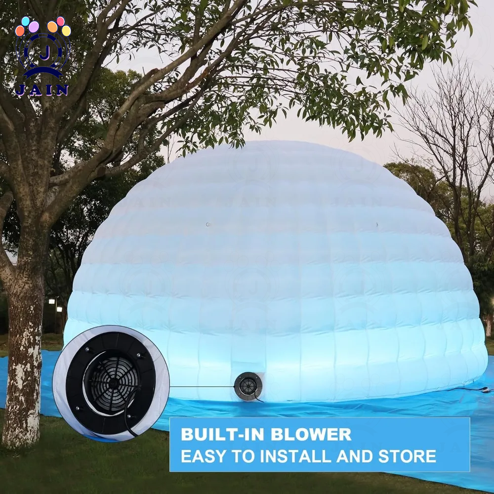 Inflatable Igloo Dome Party Te - Outdoor Camping Rentals avaliação e preço