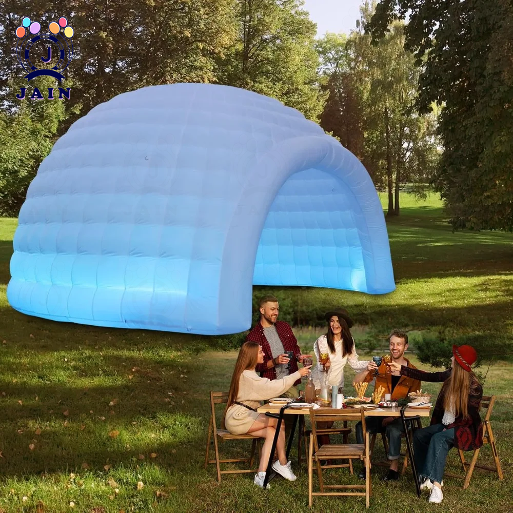 Inflatable Igloo Dome Party Te - Outdoor Camping Rentals avaliação e preço