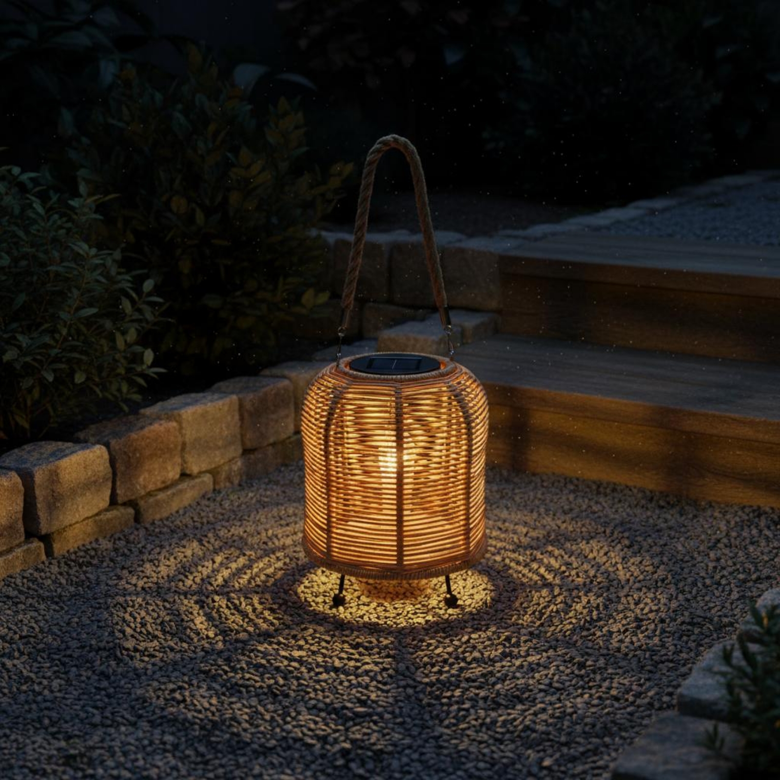 Handwoven Solar Lantern Braide - Camping Rope avaliação e preço