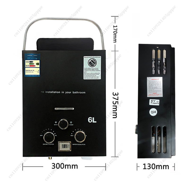 Propane Gas Tankless Water Hea - Outdoor Camping Hot Water Shower avaliação e preço