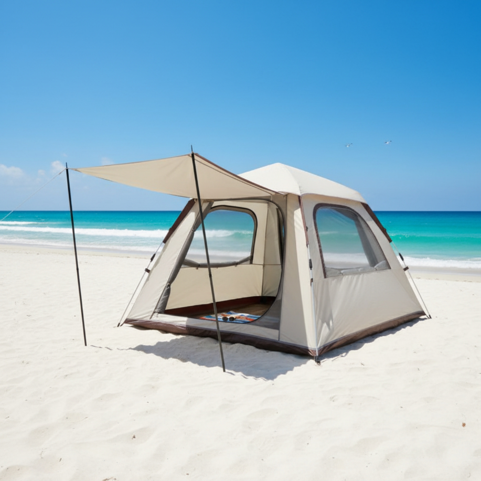 Automatic Camping Tent Portabl - Camping Outdoor Or Indoor avaliação e preço