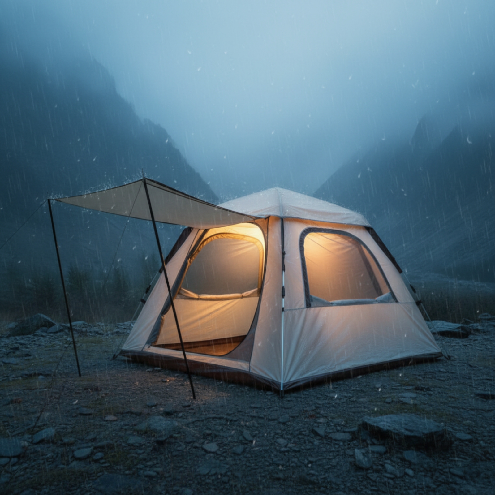 Automatic Camping Tent Portabl - Camping Outdoor Or Indoor avaliação e preço