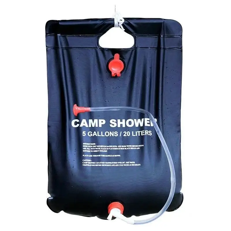 Solar Shower Bag 20L Outdoor S - Outdoor Camping Hot Water Shower avaliação e preço