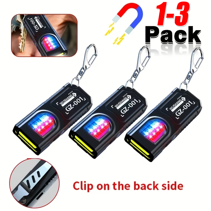 Powerful Mini COB LED Keychain - Outdoor Camping Adventure Lamp avaliação e preço
