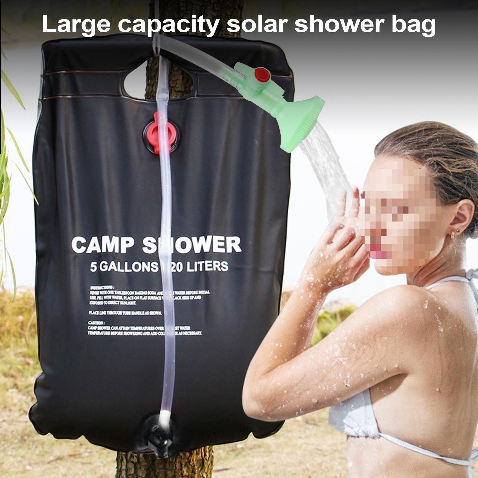 Outdoor Shower Bag Camping Wat - Outdoor Camping Hot Water Shower avaliação e preço