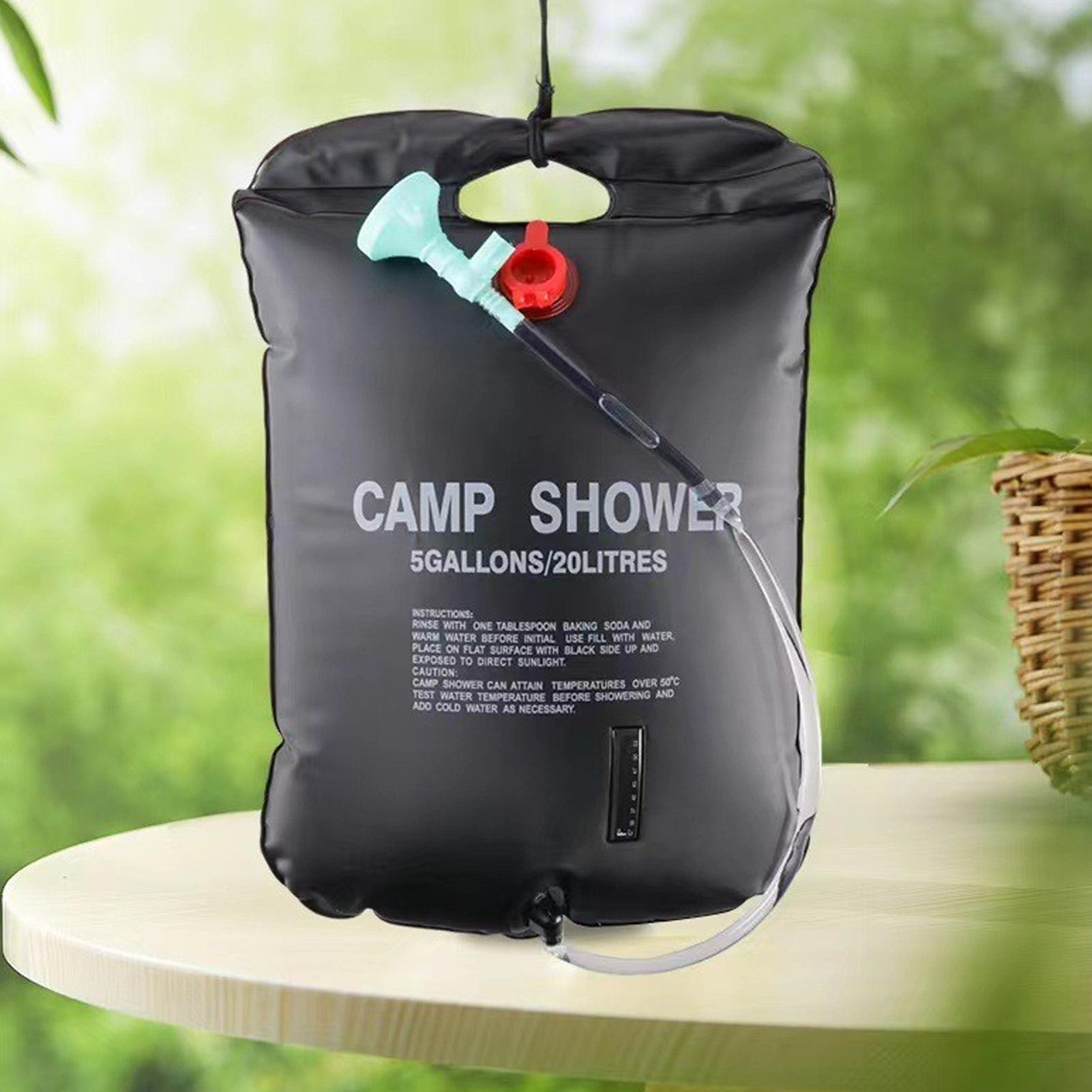 Outdoor Shower Bag Camping Wat - Outdoor Camping Hot Water Shower avaliação e preço