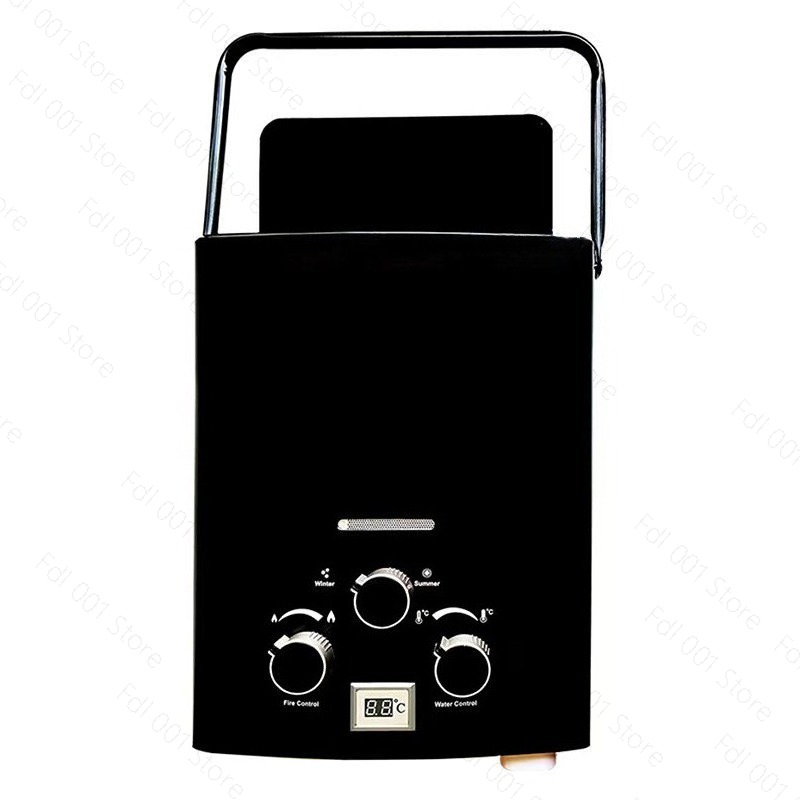 6L Portable Tankless Gas Water - Outdoor Camping Hot Water Shower avaliação e preço