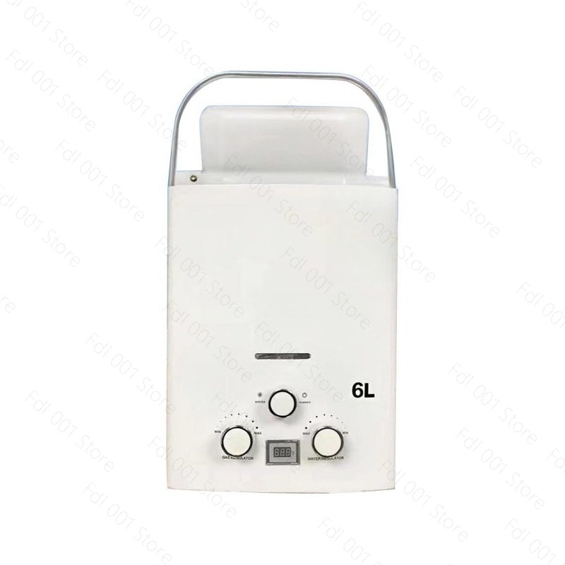 6L Portable Tankless Gas Water - Outdoor Camping Hot Water Shower avaliação e preço