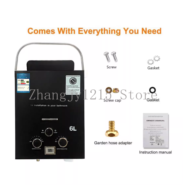 Propane LPG  Gas Tankless Wate - Outdoor Camping Hot Water Shower avaliação e preço