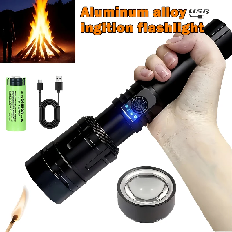 Ultra Powerful Flashlight Conc - Outdoor Camping Adventure Lamp avaliação e preço