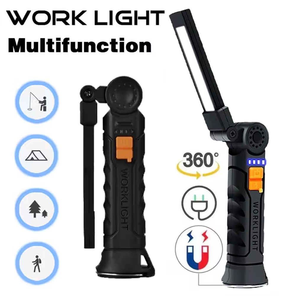 Portable COB LED Flashlight US - Outdoor Camping Adventure Lamp avaliação e preço