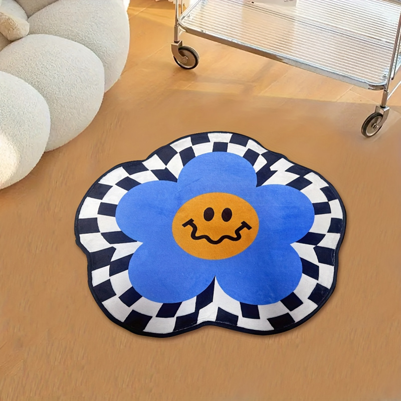 VIKAMA Blue Smiley Face Flower - Camping Outdoor Or Indoor avaliação e preço