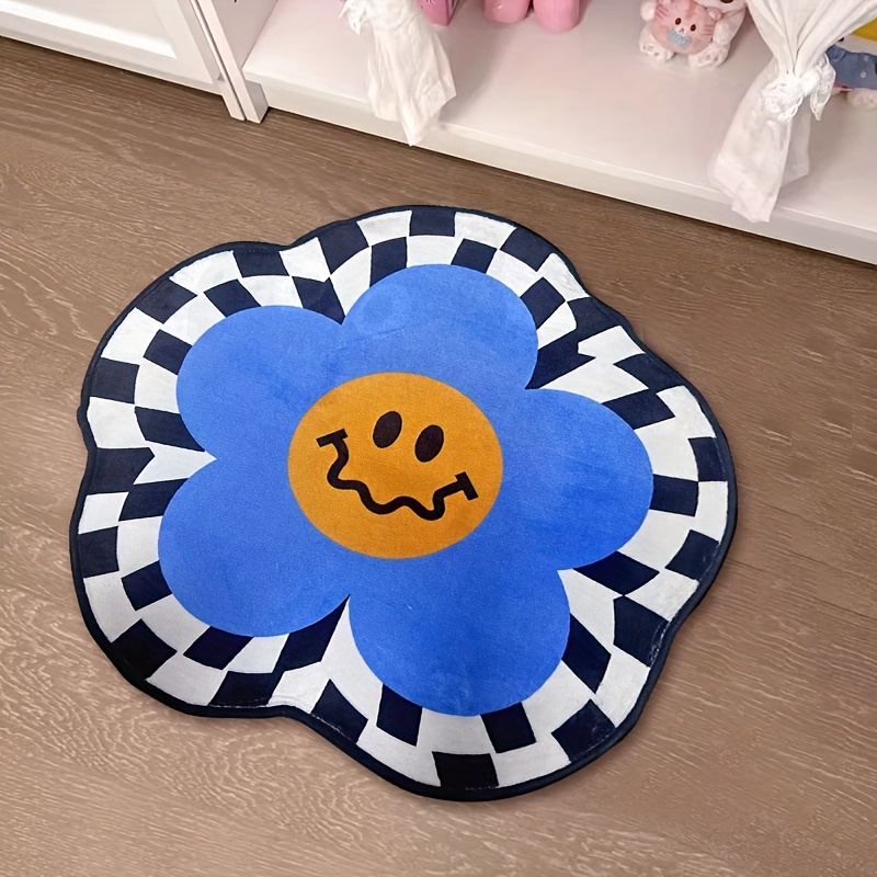 VIKAMA Blue Smiley Face Flower - Camping Outdoor Or Indoor avaliação e preço