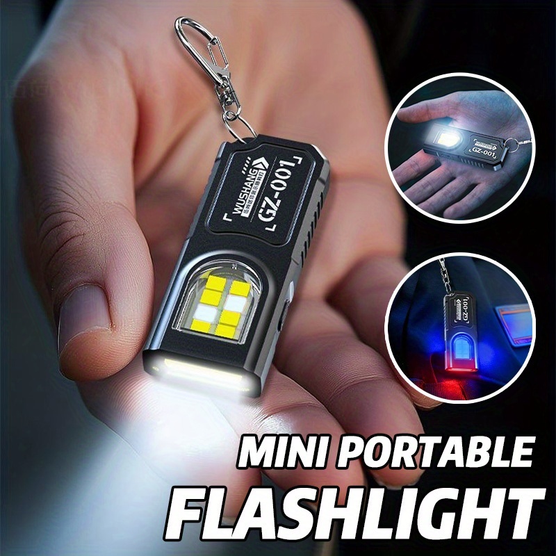 Multifunctional Keychain Flash - Outdoor Camping Adventure Lamp avaliação e preço
