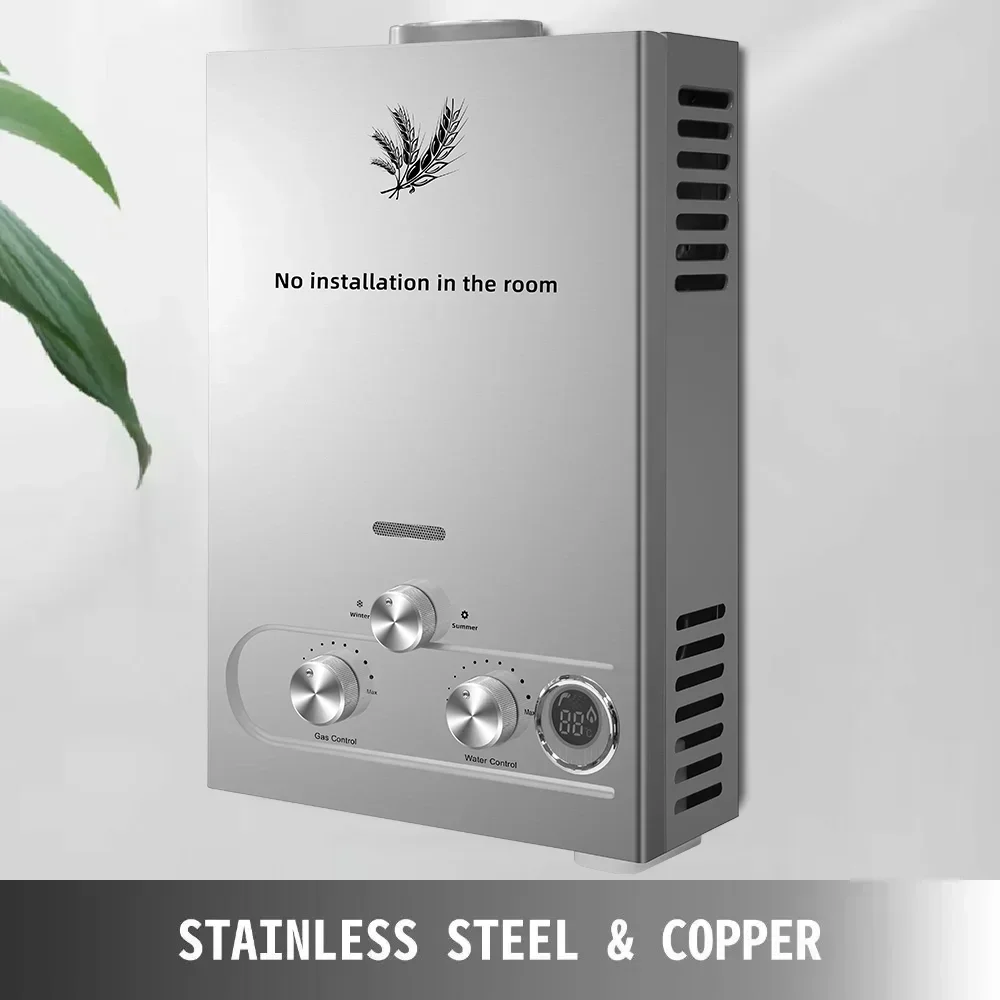 SIHAO 12L 16L 18L GPM LPG Gas  - Outdoor Camping Water Heater avaliação e preço