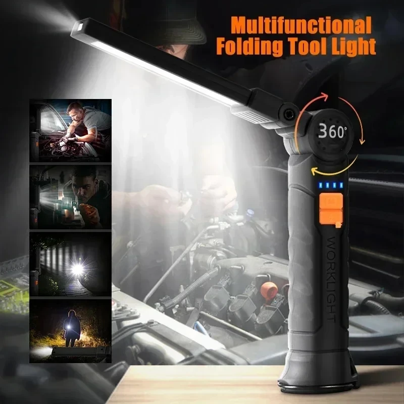 Portable COB LED Flashlight US - Outdoor Camping Adventure Lamp avaliação e preço