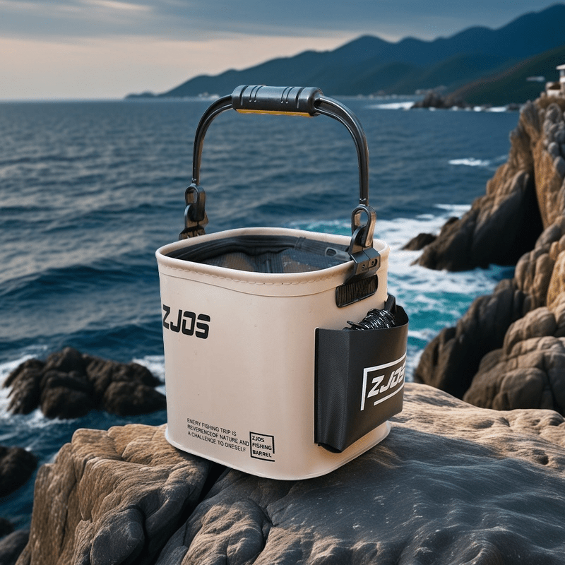 Portable Folding Bucket 8L/13L - Camping Rope avaliação e preço