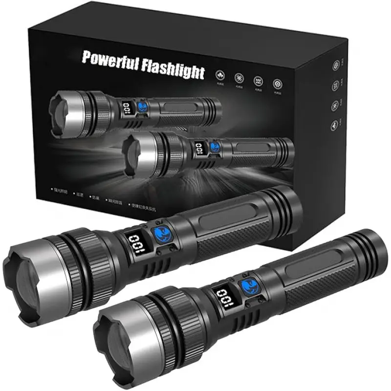 Ultra-Bright Rechargeable Flas - Outdoor Camping Adventure Lamp avaliação e preço
