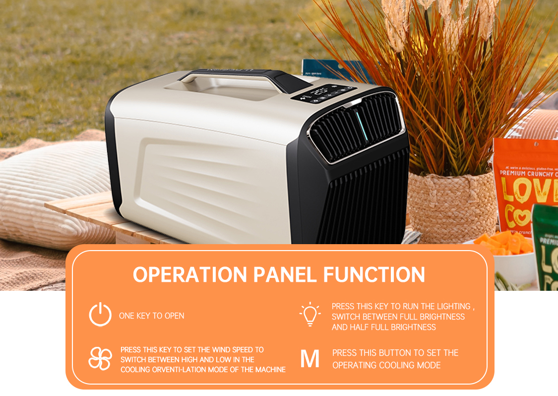 24V 220V Mini Air Conditioner  - Outdoor Camping Air Conditioner avaliação e preço