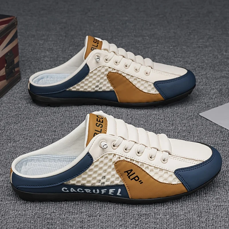 2026 Breathable Non-Slip Men's - Outdoor Camping Slippers avaliação e preço