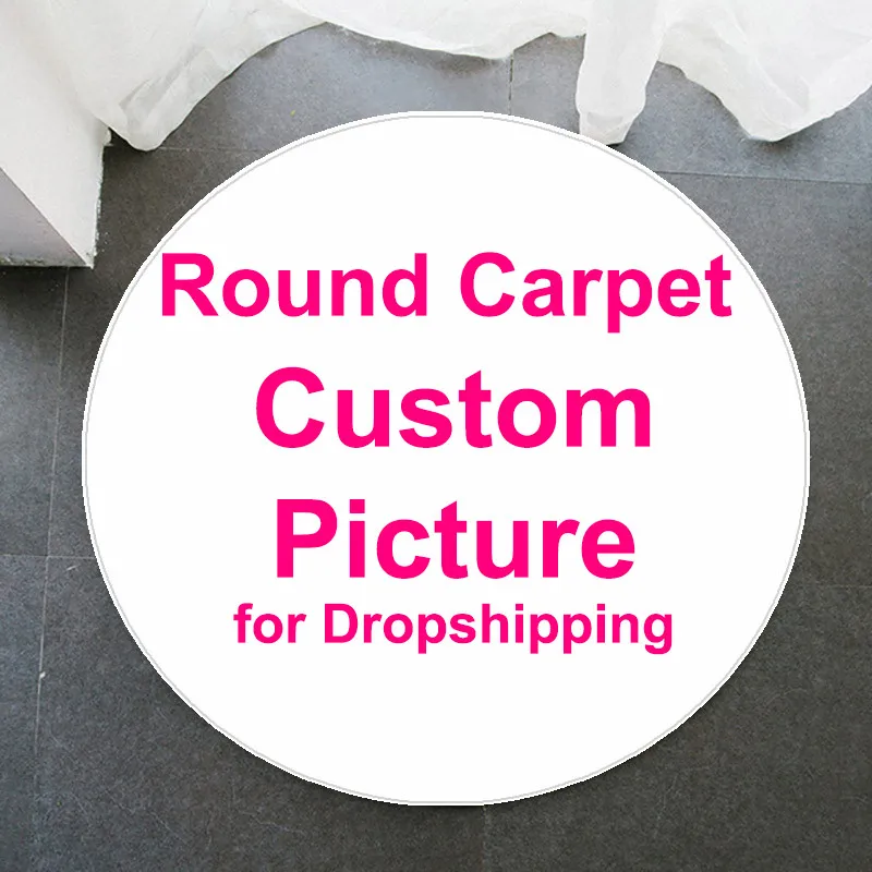 Custom circular anti-slip rug  - Camping Outdoor Or Indoor avaliação e preço