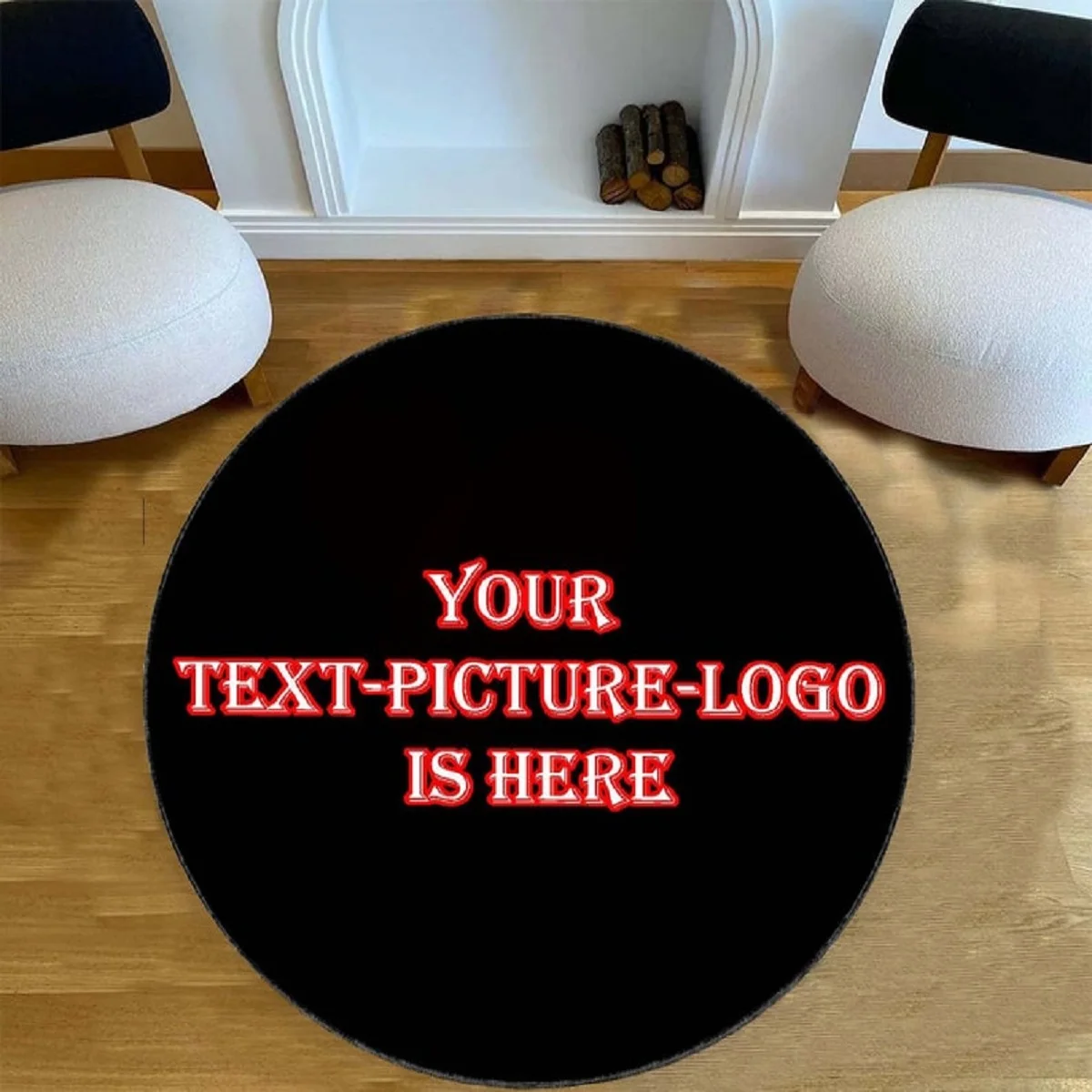 Custom circular anti-slip rug  - Camping Outdoor Or Indoor avaliação e preço