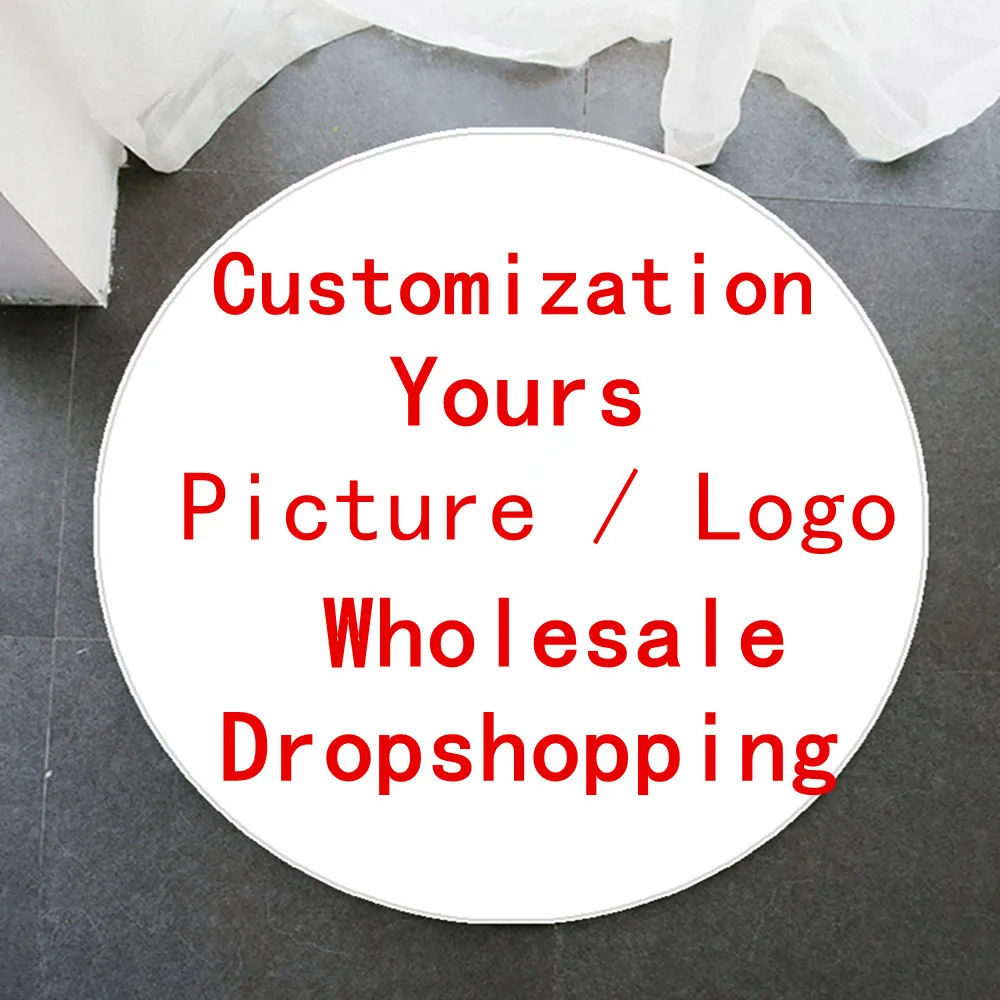 Custom circular anti-slip rug  - Camping Outdoor Or Indoor avaliação e preço