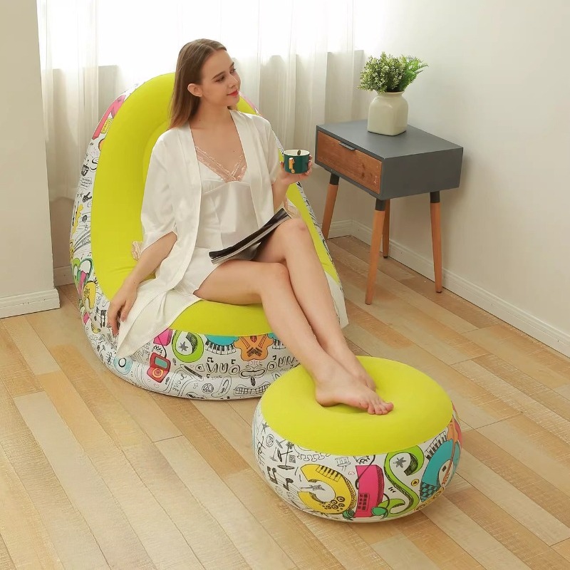Lazy Person's Foldable Inflata - Outdoor Camping Rentals avaliação e preço