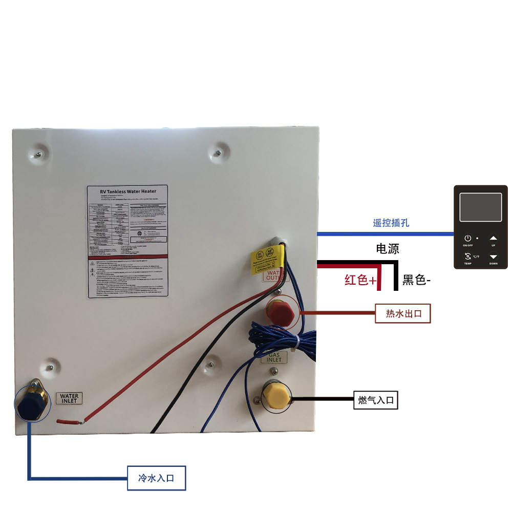 Portable Water Heater for RVs, - Outdoor Camping Water Heater avaliação e preço