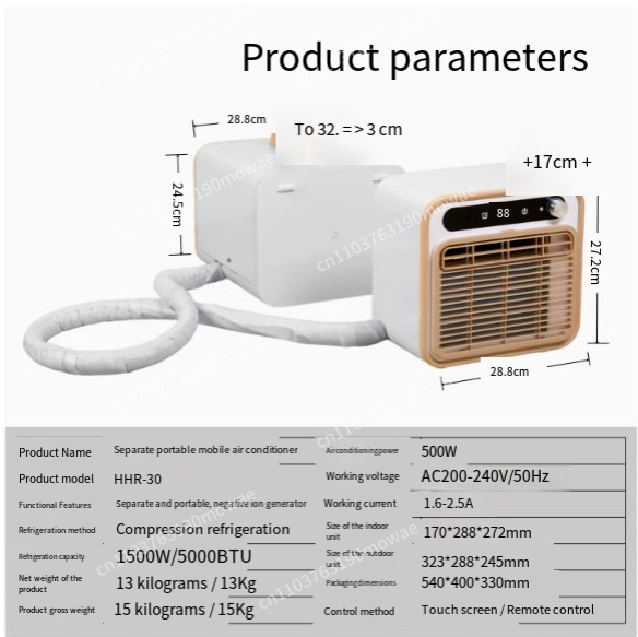 Portable camping tent air cond - Outdoor Camping Air Conditioner avaliação e preço