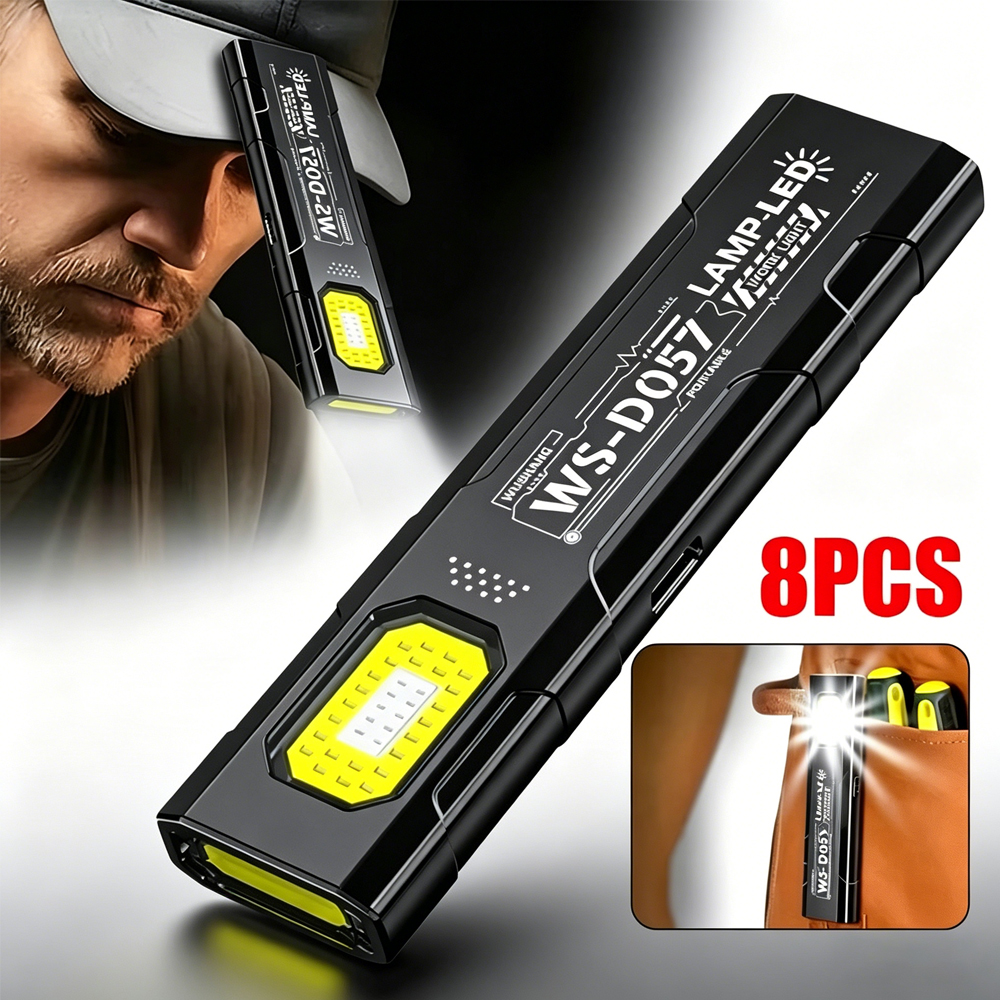 Powerful Mini COB Keychain Fla - Outdoor Camping Adventure Lamp avaliação e preço