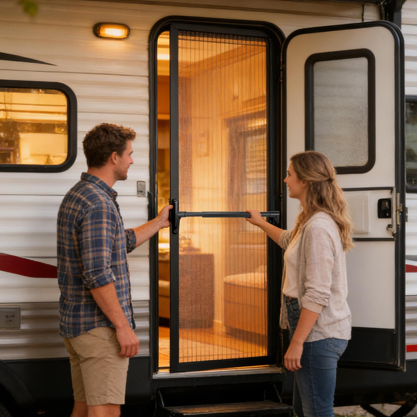 RV Screen Door Handle Camper T - Outdoor Camping Rentals avaliação e preço