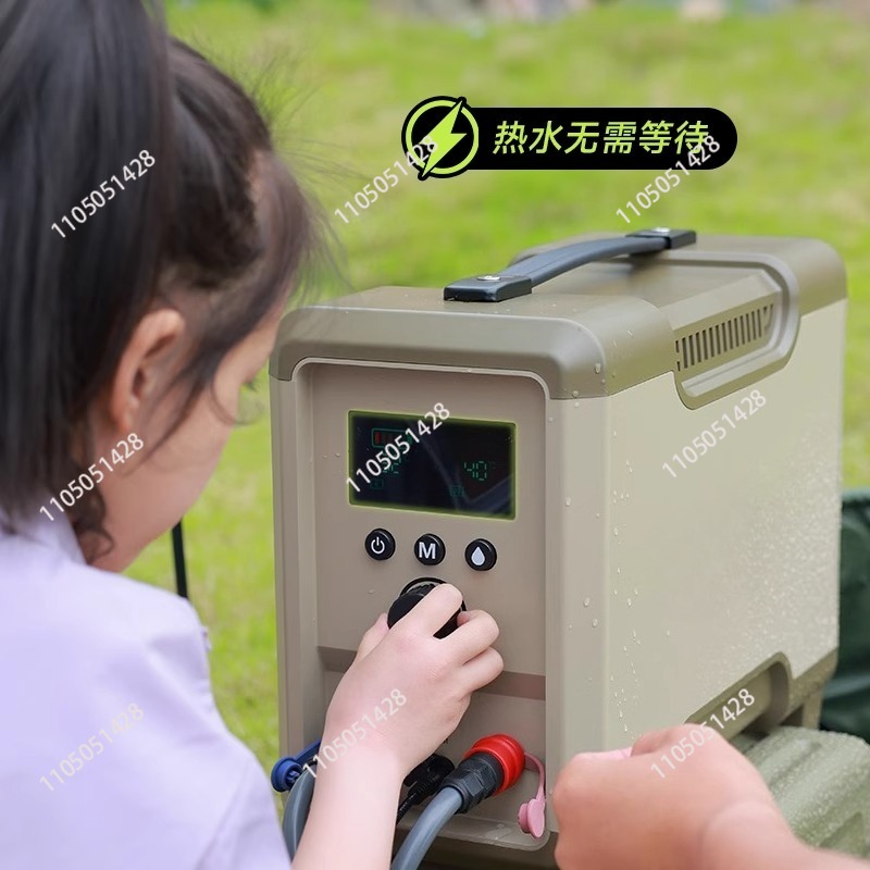 Outdoor thermostatic water hea - Outdoor Camping Hot Water Shower avaliação e preço