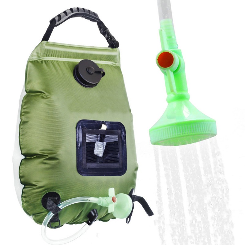Solar Shower Bag 20L Outdoor S - Outdoor Camping Hot Water Shower avaliação e preço