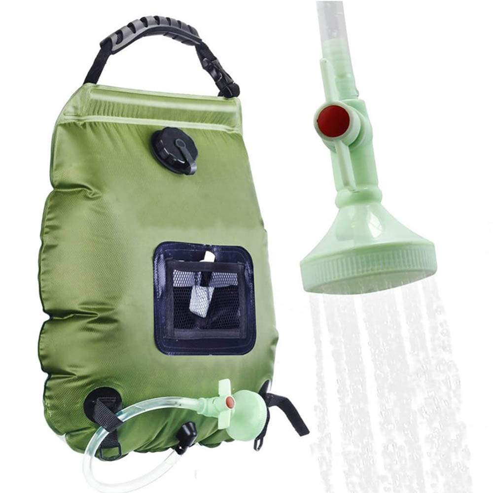 Solar Shower Bag 20L Outdoor S - Outdoor Camping Hot Water Shower avaliação e preço
