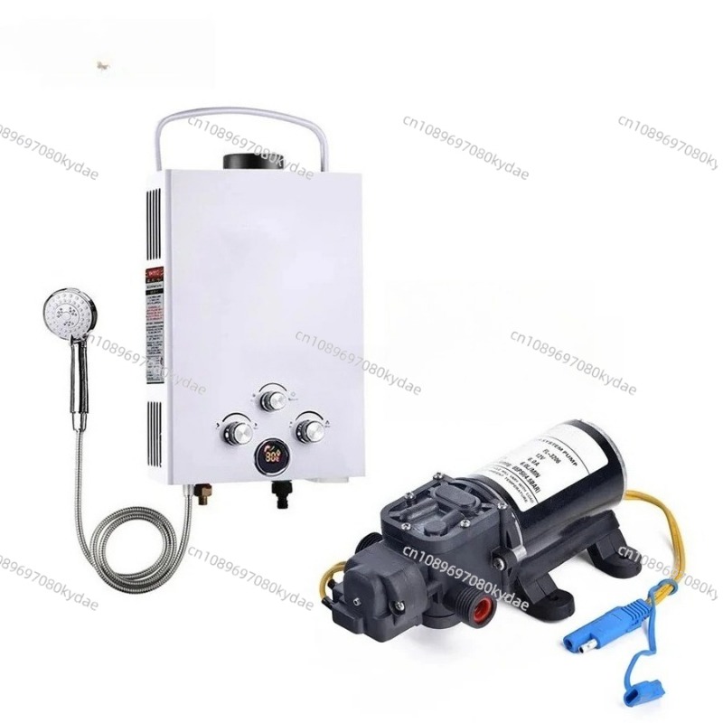 Portable LPG Water Heater - 12 - Outdoor Camping Hot Water Shower avaliação e preço