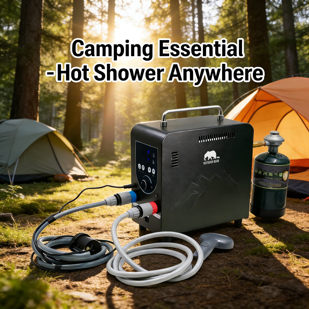 Outdoor Portable Gas Water Hea - Outdoor Camping Water Heater avaliação e preço