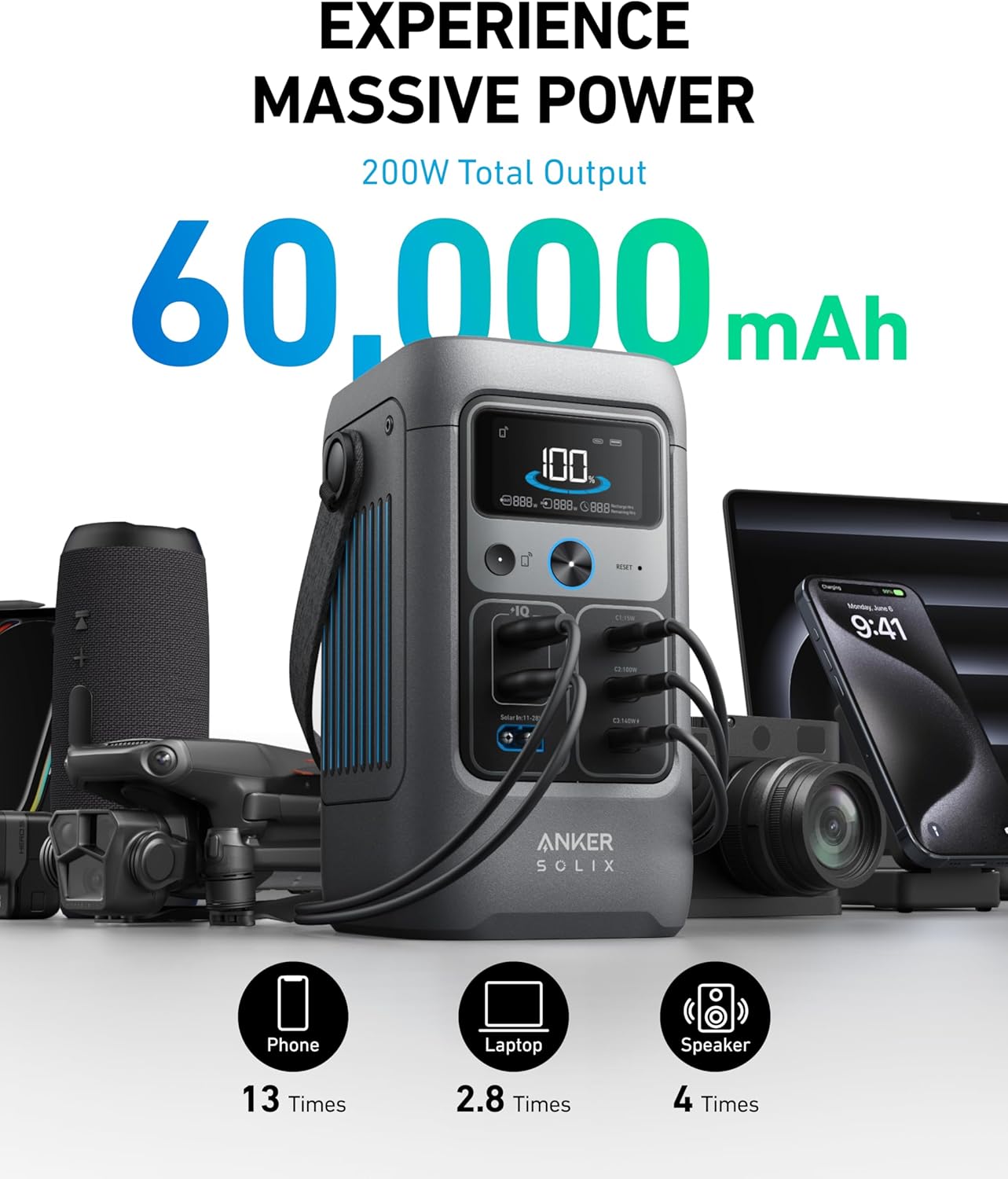 Brand New Anker SOLIX C200 DC  - Outdoor Camping Brands avaliação e preço