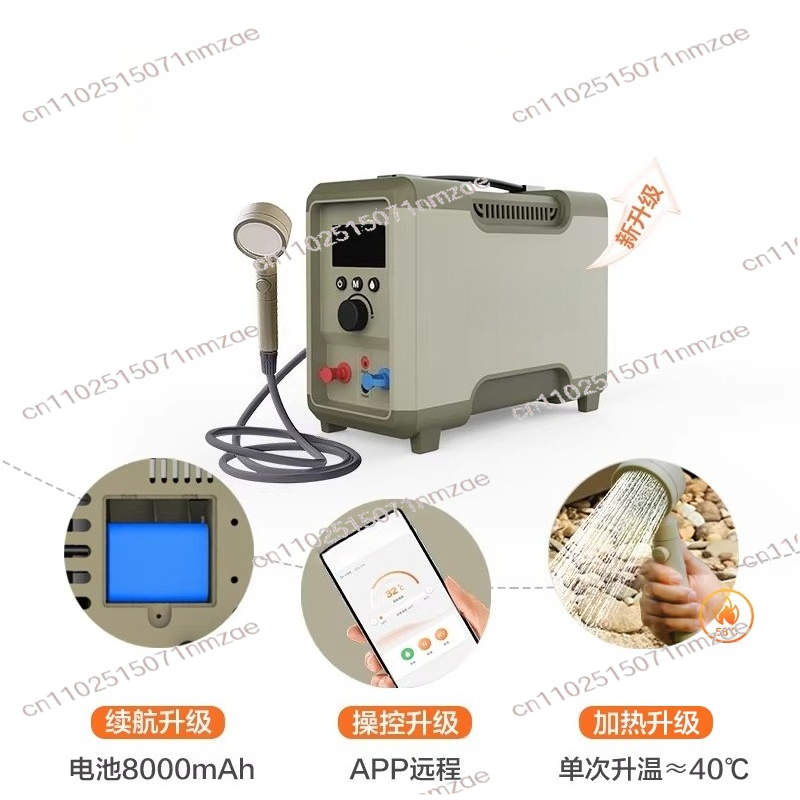 Outdoor Thermostatic Water Hea - Outdoor Camping Hot Water Shower avaliação e preço
