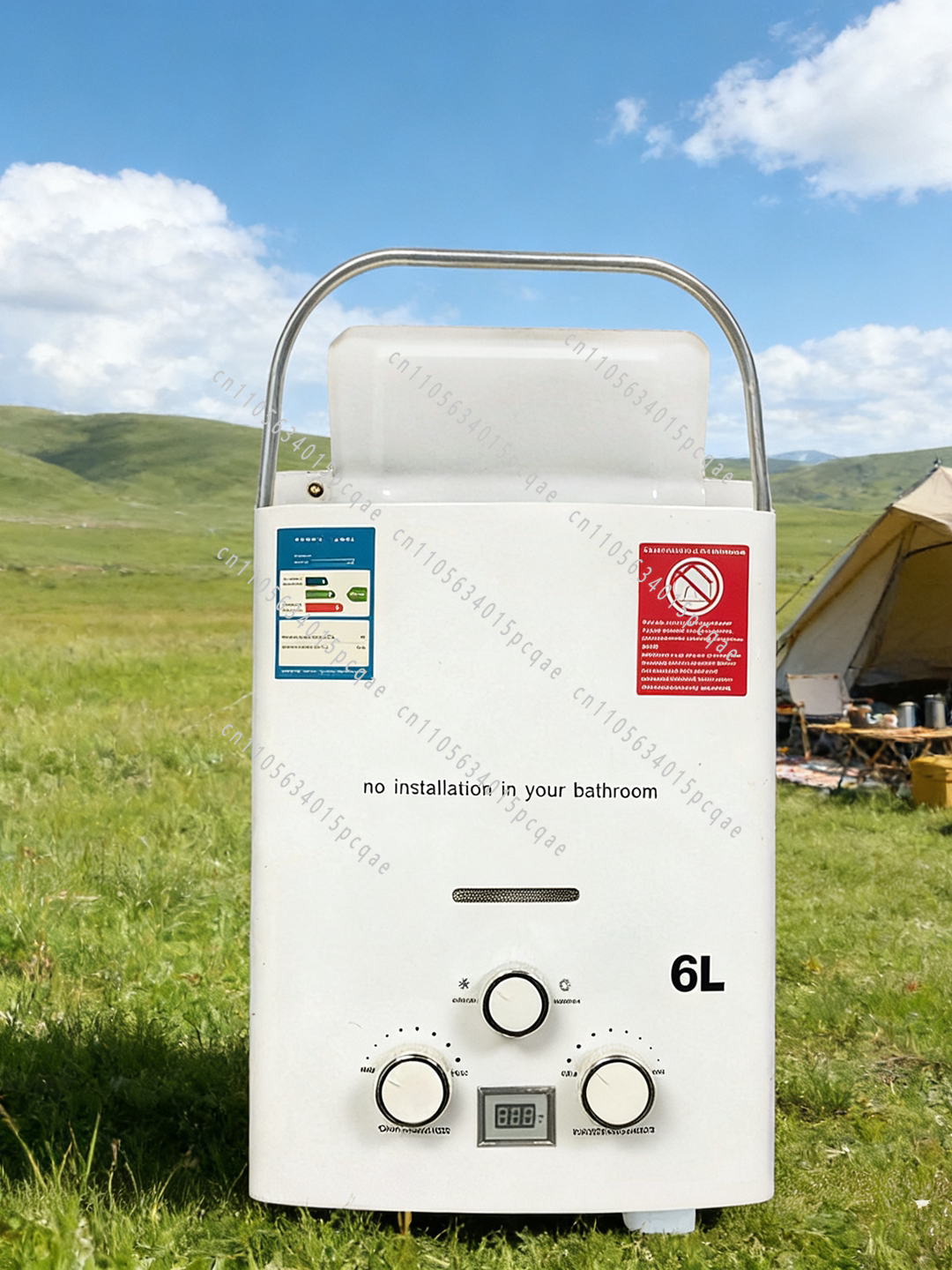 RV Outdoor Water Heater, Lique - Outdoor Camping Hot Water Shower avaliação e preço