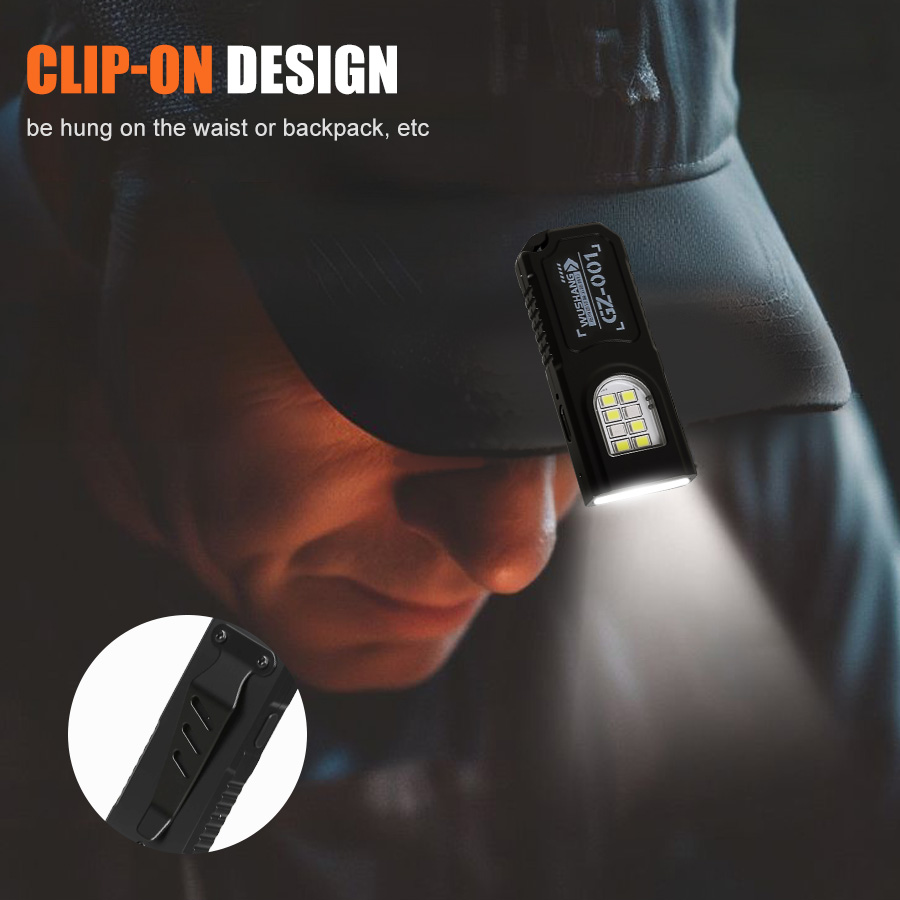 Multifunctional Keychain Flash - Outdoor Camping Adventure Lamp avaliação e preço