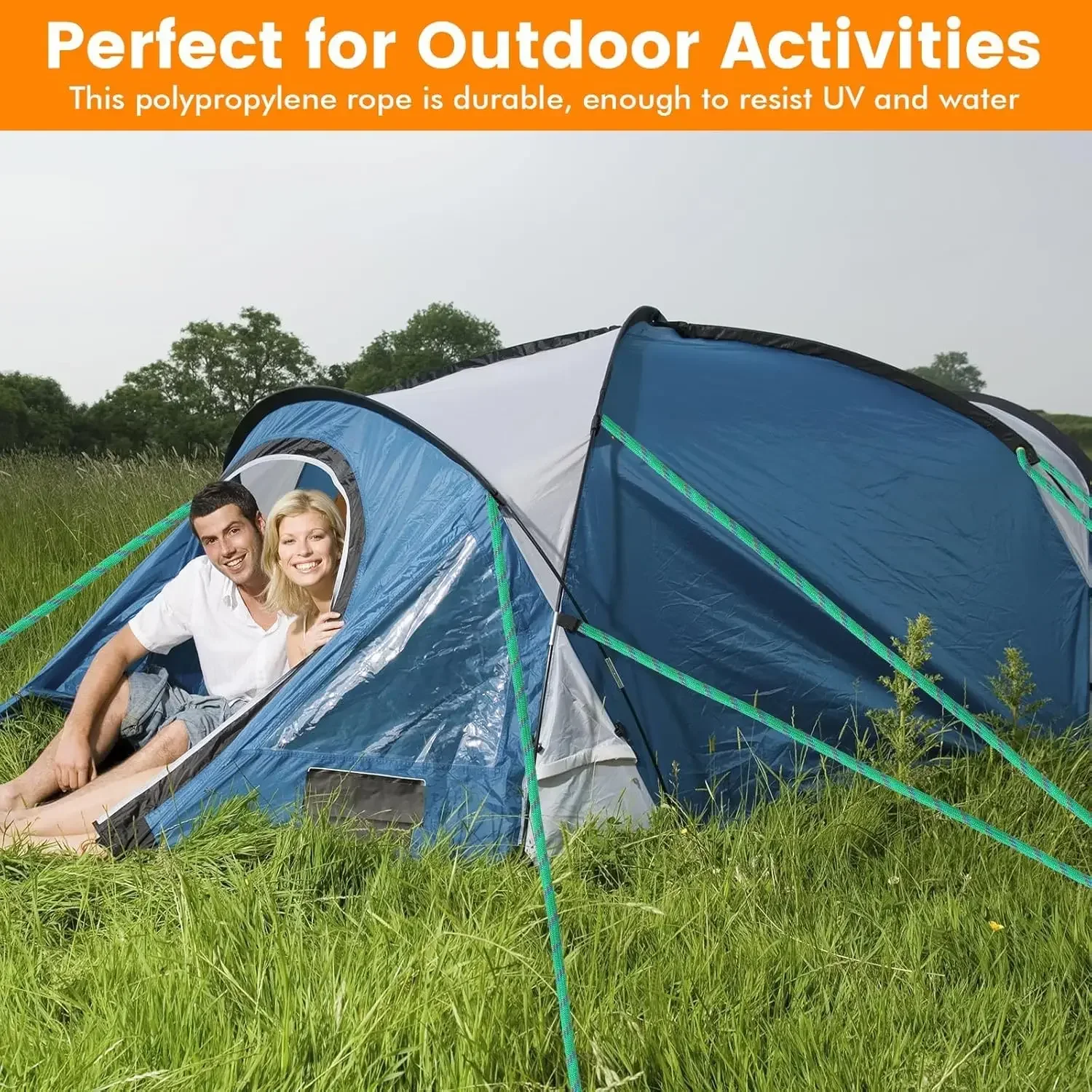 Diamond Braided Polypropylene  - Camping Rope avaliação e preço