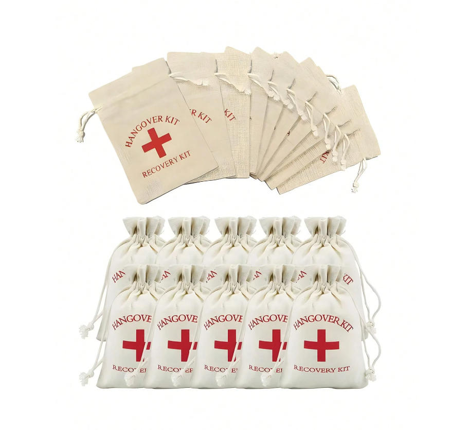 2/5PCS Hangover Emergency Kit, - Bivvy Bag Emergency avaliação e preço