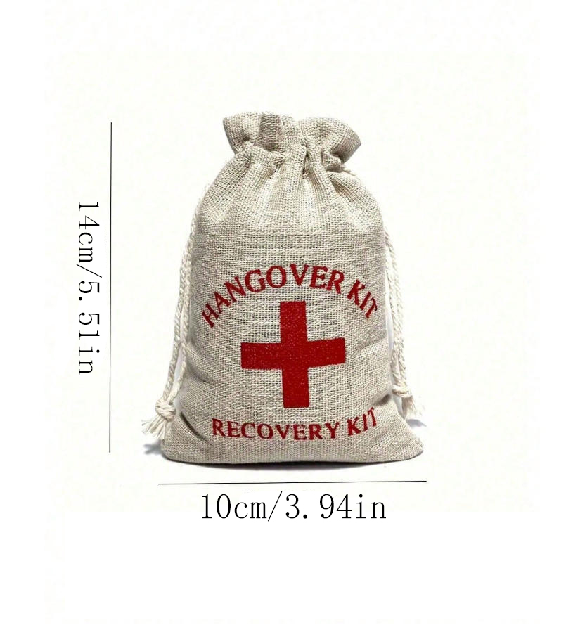 2/5PCS Hangover Emergency Kit, - Bivvy Bag Emergency avaliação e preço
